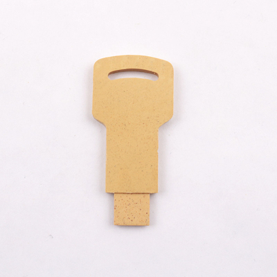 Commandes instantanées de Straw And Plastic 128gb, bâton de mémoire d'Usb 2,0 de matériaux recyclables