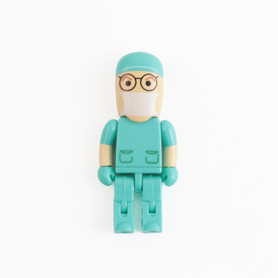 Docteur Infirmière Forme Clé USB en plastique Clé USB USB 2.0 ou USB 3.0