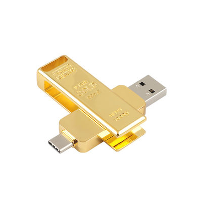 La barre d'or a formé le TYPE UE et USA Standrad de match de vitesse rapide de C USB 3,0