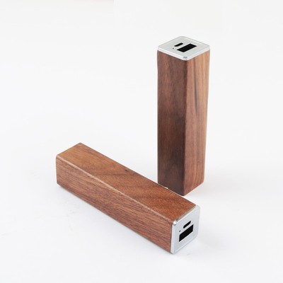 Banque en bois 2400mah 3000mah 18650 Li Ion de puissance de pleine batterie de haut niveau