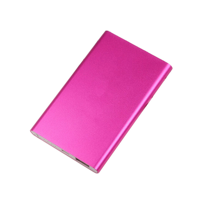 La publicité portative de banque de puissance de cadeau en métal dénomment 3000MAH 5000 MAH Lithium Battery