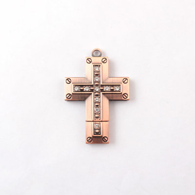 Collier en forme de croix en vrac en forme de Noël ou de vacances