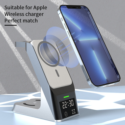 3 en un Chargeur sans fil rapide pour iPhone Airpods