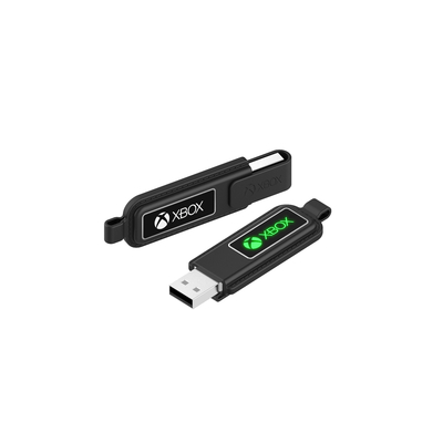 Disque flash USB portable couverture en cuir clé métallique 64 Go 128 Go 30 Mo/s