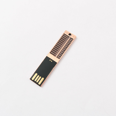 Supports mot de passe Configurer le lecteur flash USB métallique antichocs Oui Logo laser