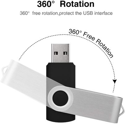 Une clé USB en plastique blanc caractéristique du matériel de recyclage à mémoire complète