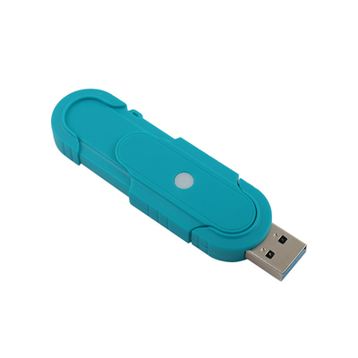 Disque flash OTG à double interface USB 3.0 de type C de 13 g en blanc/noir/vert/violet/jaune/rouge
