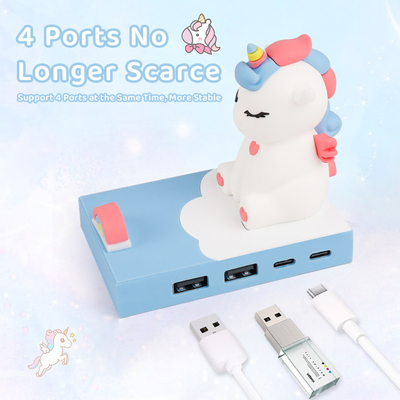 EasyCarry Multi Port Type C Station USB C Hub Adaptateur connecté