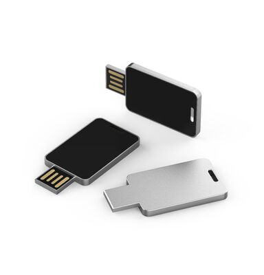 Lumière LED métallique lecteur flash usb coque métallique durable sans cryptage compatible avec divers systèmes d'exploitation et appareils