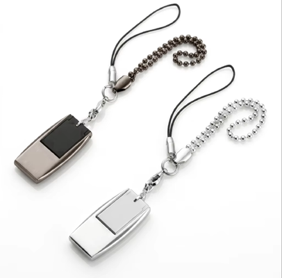 Mini USB Flash Drive avec porte-clés peut imprimer le logo au laser et imprimer le logo sur mesure