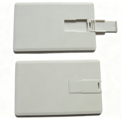 Vitesse d'écriture 2.0 8-15mbs carte de crédit lecteur flash usb avec logo OEM support construction durable et facile à transporter