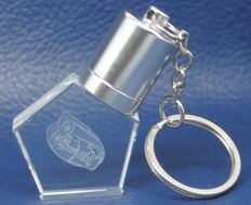 Clé Usb 3.0 en forme de bouteille en cristal, vitesse de transfert rapide, conception Durable, boîte en cristal, gravure de Logo