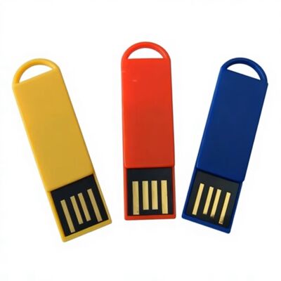 Clé USB en plastique avec vitesse de lecture USB 3.0, dotée d'un cryptage AES 128 bits en option et d'un logo personnalisé imprimé ou gravé au laser pour le transfert de données