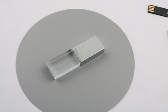 Graver Logo Crystal Clé USB 64 Go 128 Go Clés Flash 15 Mo/S