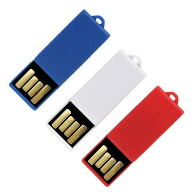 Clé USB gravée au laser en plastique 2.0 3.0 pleine mémoire 64 Go 128 Go 15 Mo/s