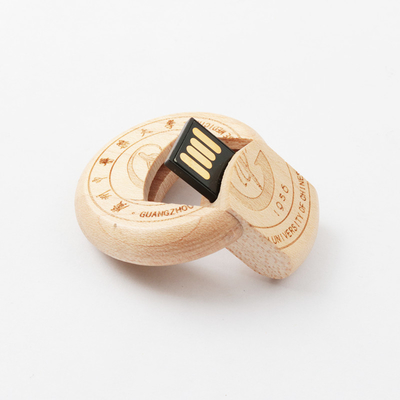 Clé USB en bois 360 Drgee Twist 2.0 15MB/S Embossing logo