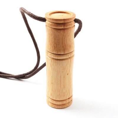 15MB/S 32GB 128GB en bois personnalisé Flash Drives bambou avec lanière