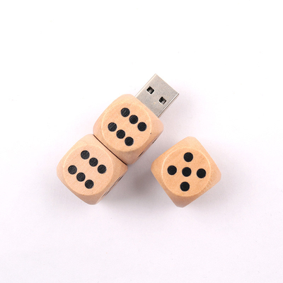 Clé USB en bois de formes spéciales 16GB 32GB 64GB 15MB/S approuvée par la FCC