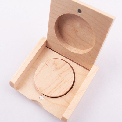 Commandes instantanées en bois faites sur commande d'Usdn 15MB/S 32GB 64GB 128GB avec la boîte d'érable