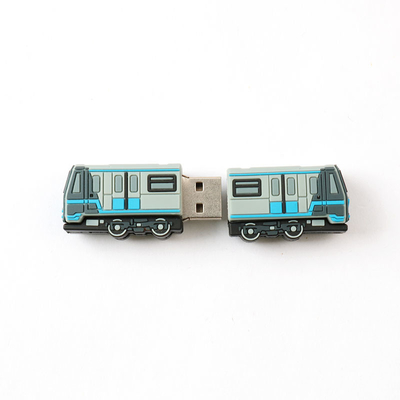 Lecteur flash USB adapté aux besoins du client par forme de bande dessinée de PVC 128GB 8GB 30MB/S
