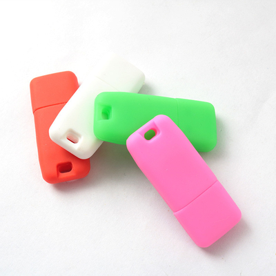 Le silicone 2D imprimé par coutume conduit le moule ouvert d'USB 2.0 70MB/s 512GB