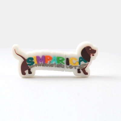 2,0 3,0 lecteurs USB personnalisés de forme de chiot Usb 15MB/S pour des photographes