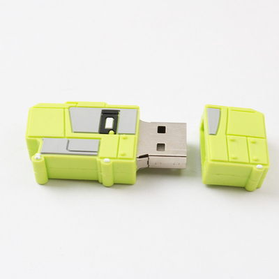 Le matériel de PVC fait par l'éclair d'USB de forme de Customzied conduit 2,0 type instantané 3,0 en métal