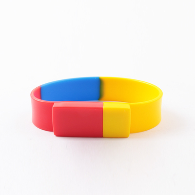 Trois couleurs Bracelet Usb Drive 2.0 3.0 Logo Imprimé Usb Flash Drives 256 Go ROSH