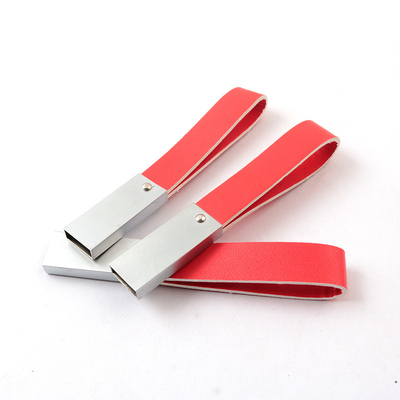 OEM personnalisé d'ODM de bâton de mémoire d'Usb 2,0 3,0 en cuir de 256GB conduit l'OEM d'ODM