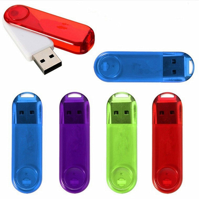 64 Go 2.0 3.0 Twist Usb Flash Drive 80 Mo/S pleine mémoire boîtier transparent