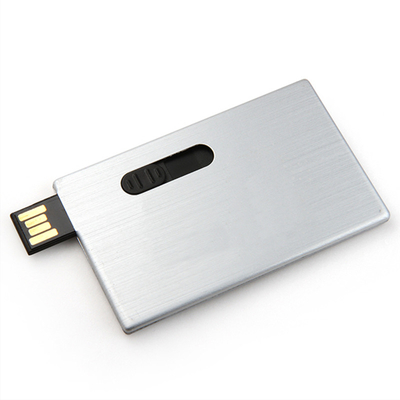 Clé USB ultra mince étanche pour carte de crédit 2.0 15 Mo/S 128 Go