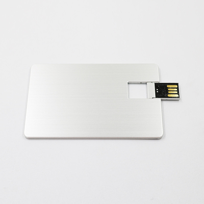 Clé USB de style carte de crédit en métal 32 Go 64 Go UDP flash 2.0 80 Mo/S
