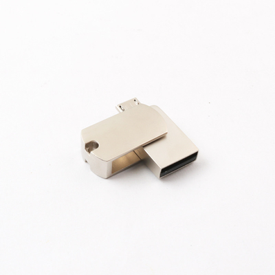 Android Silver OTG Lecteurs Flash USB 32 Go 16 Go 8 Go Logo Laser