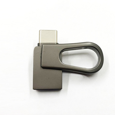 Métal Type C OTG USB Flash Drives 2.0 128GB 256GB ROHS approuvé
