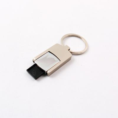 2,0 UDP instantané Chip Silver Body With Keyring instantané de lecteur d'USB en métal