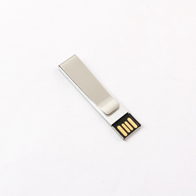 Lecteur 2,0 plein 32GB 64GB 128GB d'USB en métal d'agrafe de livre de mémoire de Metak