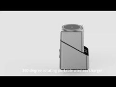 Le chargeur sans fil multifonction mus utilise la vidéo