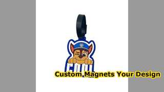 Aimants de réfrigérateur en PVC personnalisés, votre conception